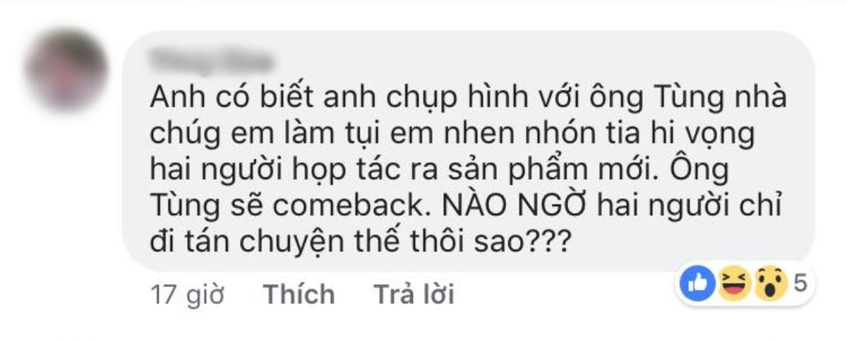 Chụp hình chung thôi ư, fan còn mong Sơn Tùng và Karik kết hợp cơ! Ảnh 4