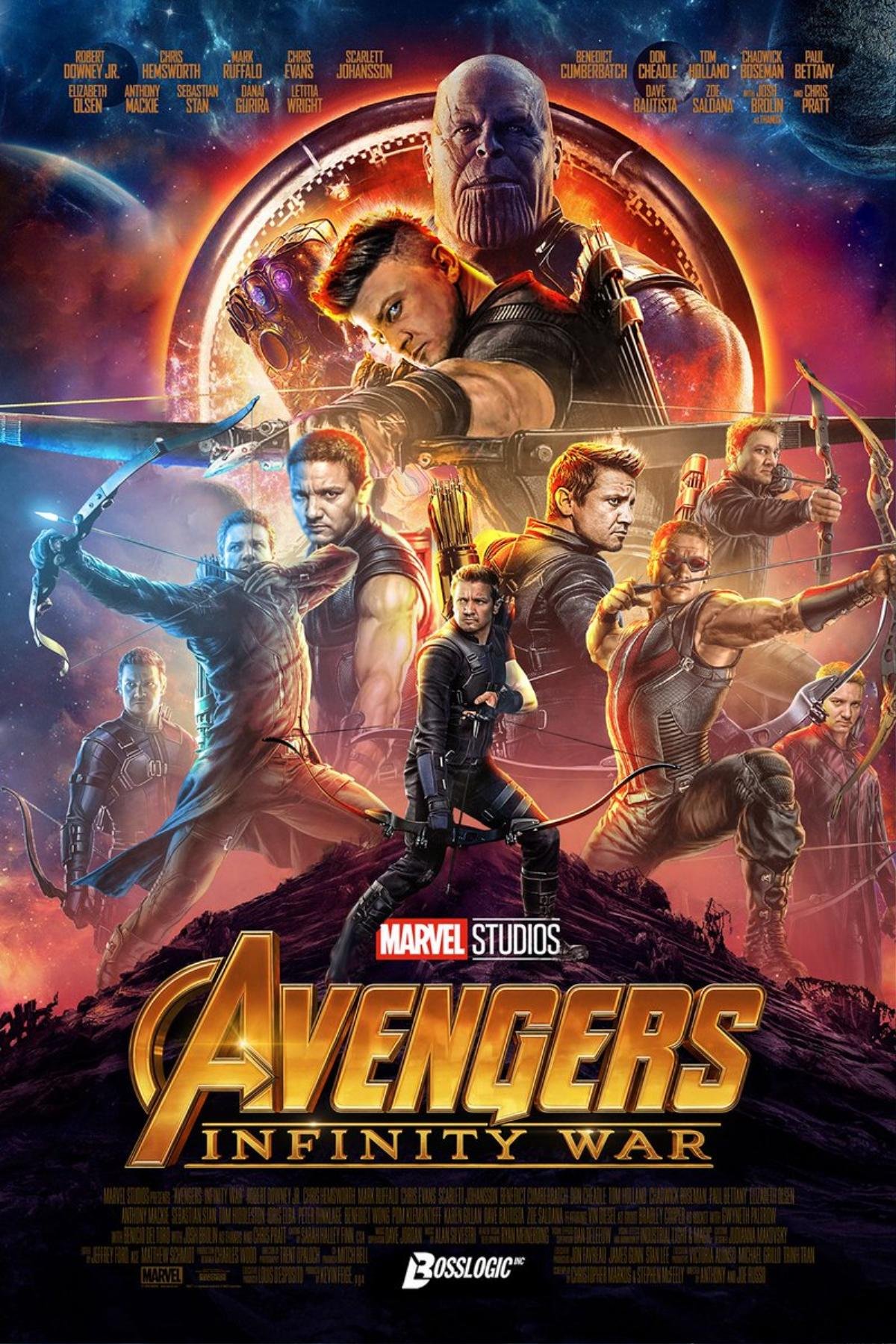 Poster chính thức 'Avengers: Infinity War' không có Hawkeye thì sao? Đã có fan lo Ảnh 4