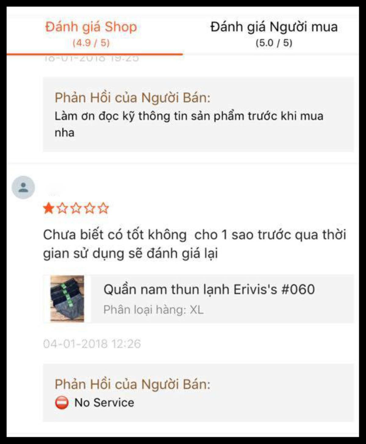 'Mình thích thì mình cho 1 sao thôi' - đây chắc hẳn là những khách hàng mà các shop online nên tránh xa Ảnh 1