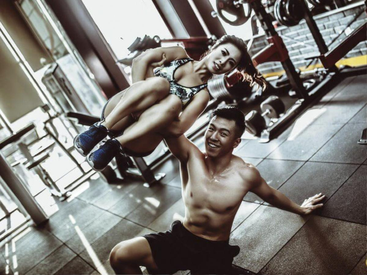 Ảnh cưới phòng gym: Trào lưu cực độc đáo của dân mê thể hình Ảnh 2