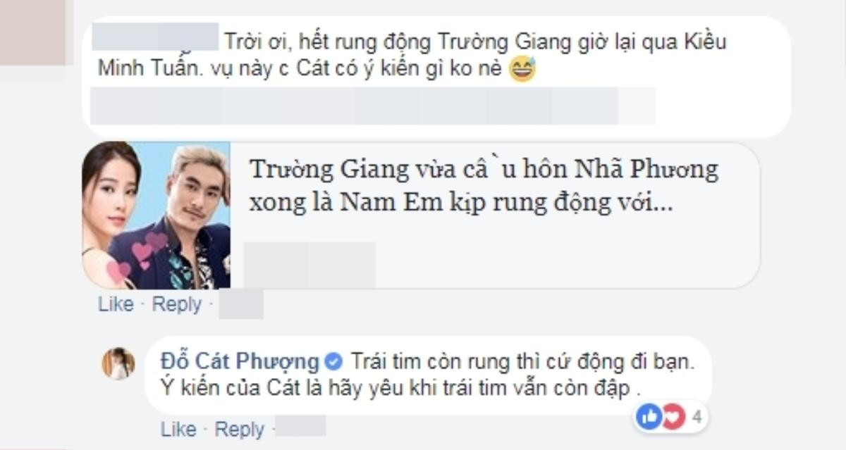 Phản ứng 'khó tin' của Cát Phượng khi hay tin Nam Em từng rung động trước Kiều Minh Tuấn Ảnh 2