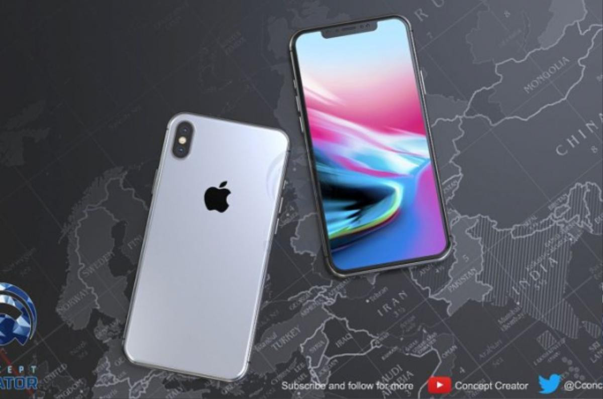 Cận cảnh iPhone X+ tuyệt đẹp, có phiên bản vàng đồng ấn tượng Ảnh 1