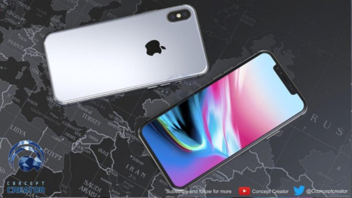 Cận cảnh iPhone X+ tuyệt đẹp, có phiên bản vàng đồng ấn tượng Ảnh 2