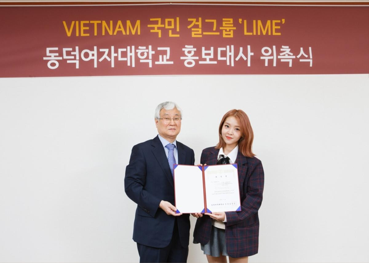 LIME rạng rỡ nhận ‘nhiệm vụ’ mới tại trường đại học đào tạo toàn idol Hàn Quốc Ảnh 4