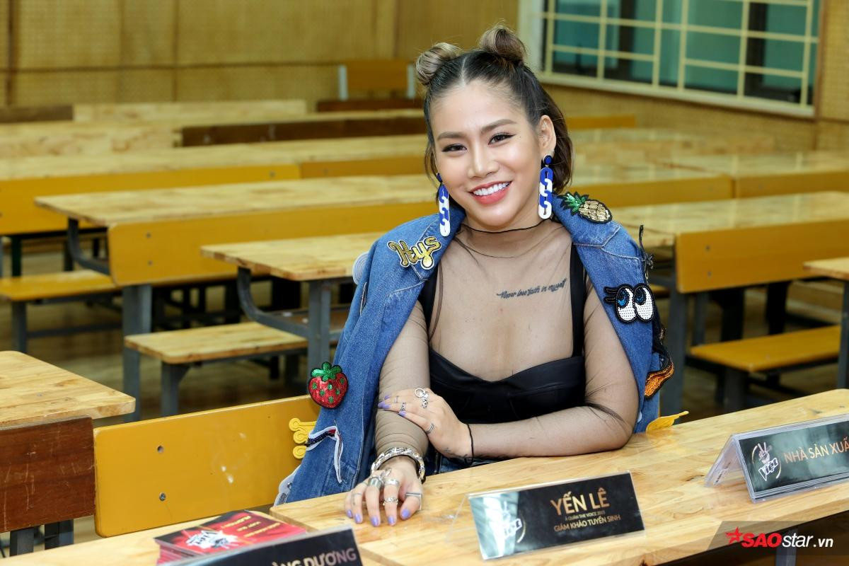 Yến Lê: 'Làm giám khảo khách mời của audition The Voice 2018 là cảm giác rất đặc biệt' Ảnh 1