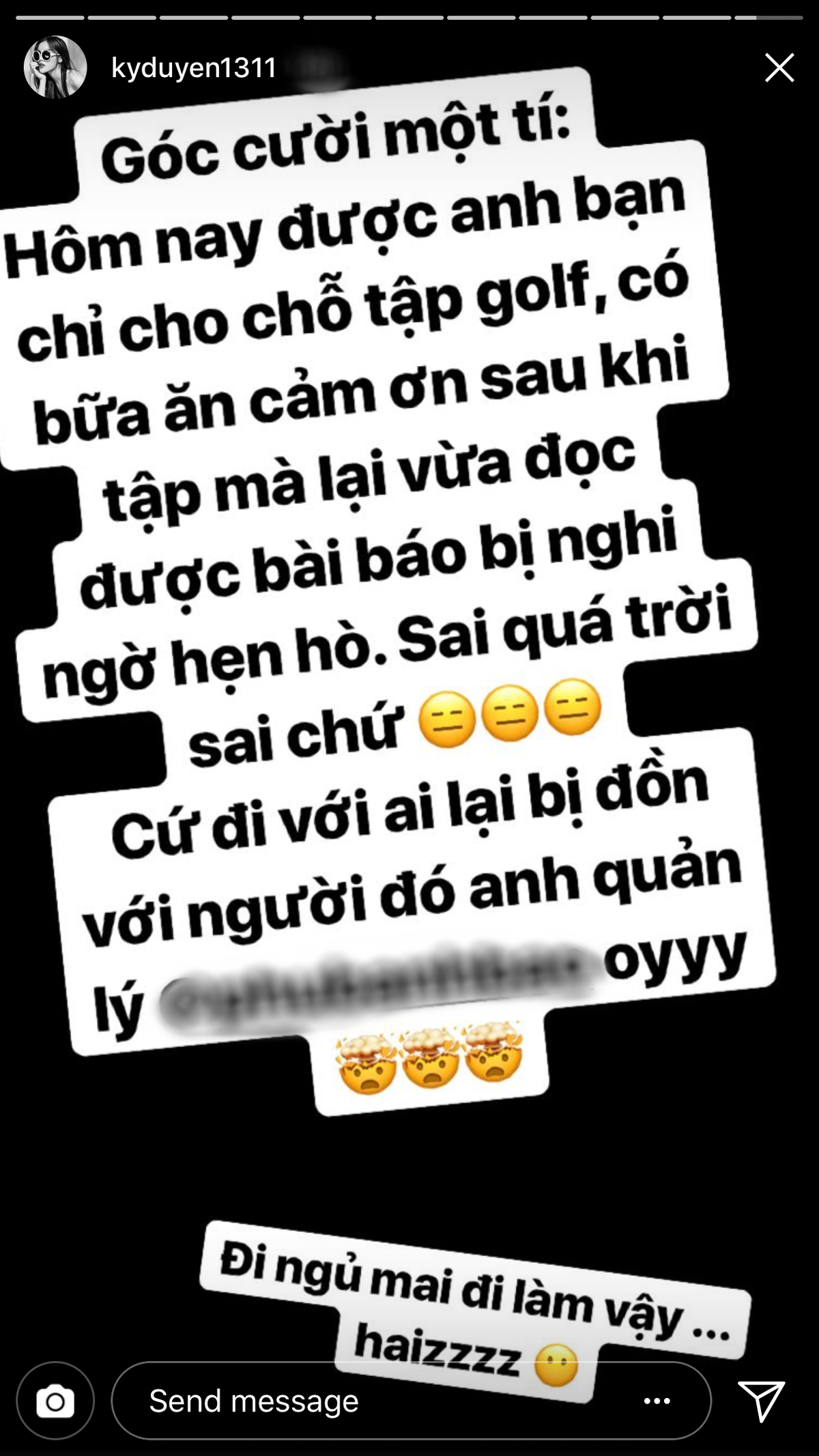 Vướng nghi án hẹn hò bạn trai cũ Á hậu Tú Anh, Kỳ Duyên lên tiếng đáp trả Ảnh 5