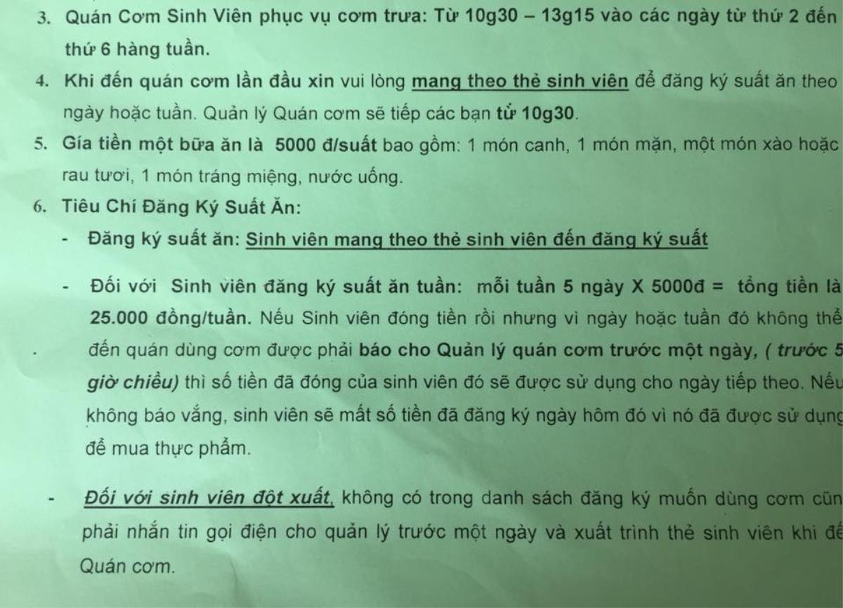 Đơn sơ giản dị không biển hiệu phô trương, quán cơm 5.000 đồng ở làng ĐH Thủ Đức âm thầm giúp đỡ bao sinh viên nghèo Ảnh 3