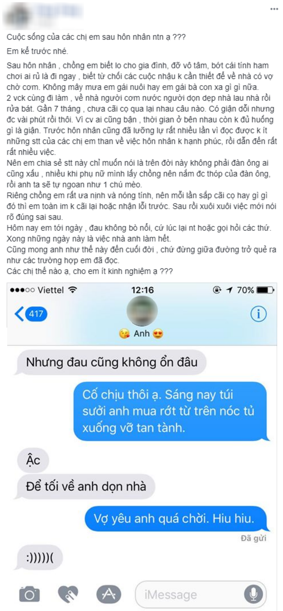 Cô vợ hào hứng truyền bí kíp hôn nhân viên mãn nhờ… 'nắm được thóp' của chồng Ảnh 1