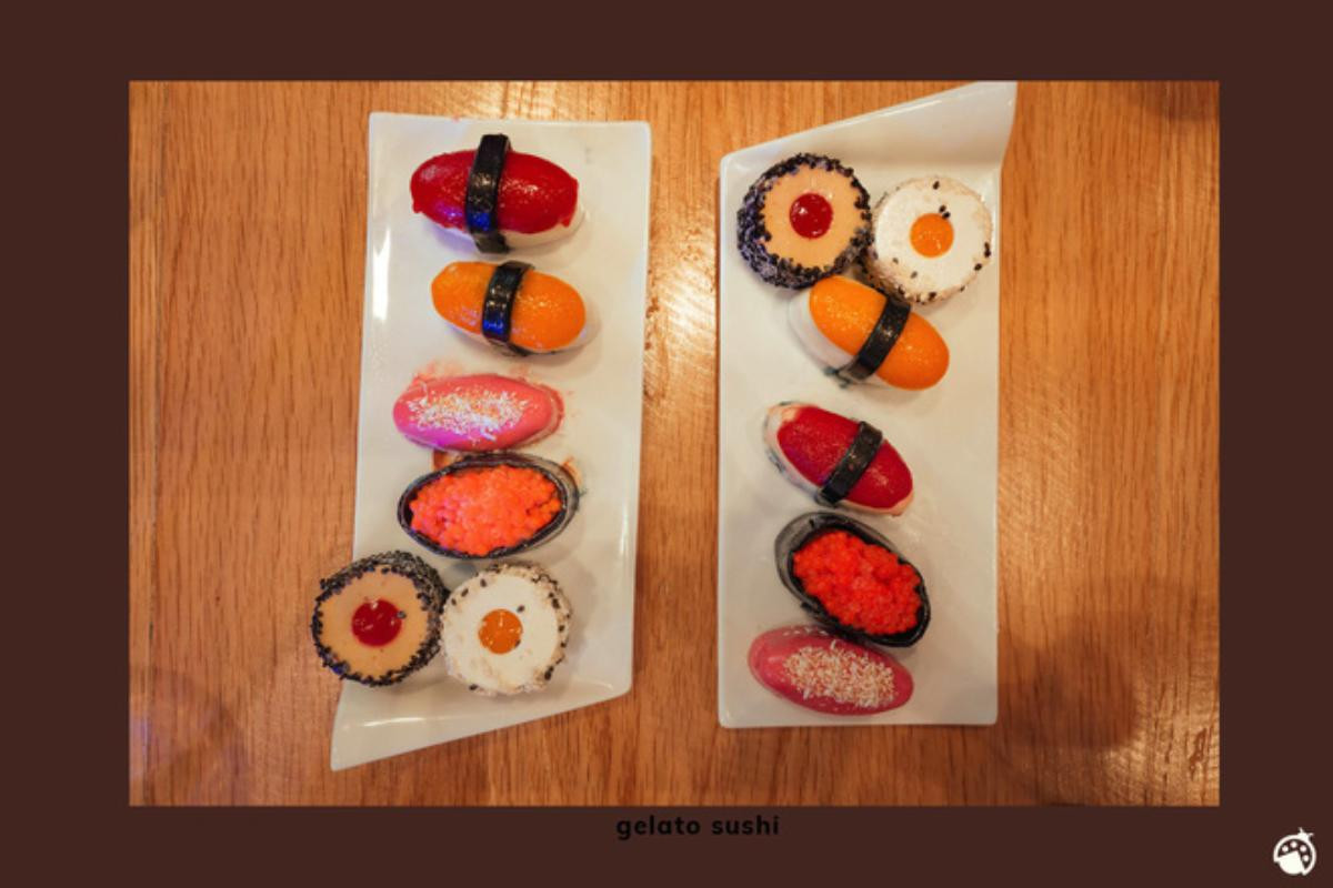 Nhìn xa cứ tưởng sushi, đến nơi mới biết sự thật về món tráng miệng ngon vượt sức tưởng tượng Ảnh 3