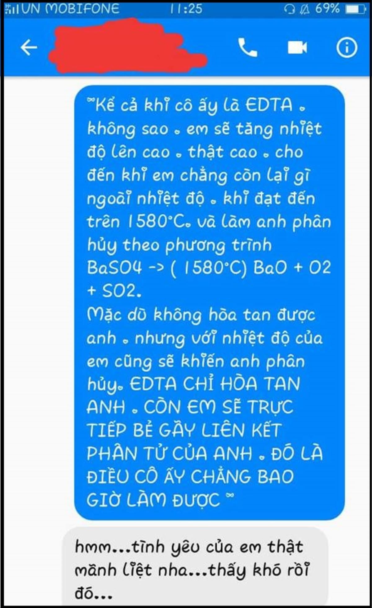 Màn tỏ tình bằng công thức Hóa học siêu 'hack não' nhưng vẫn được dân mạng like nhiệt tình Ảnh 3