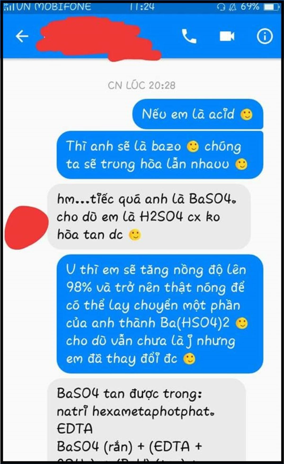 Màn tỏ tình bằng công thức Hóa học siêu 'hack não' nhưng vẫn được dân mạng like nhiệt tình Ảnh 1