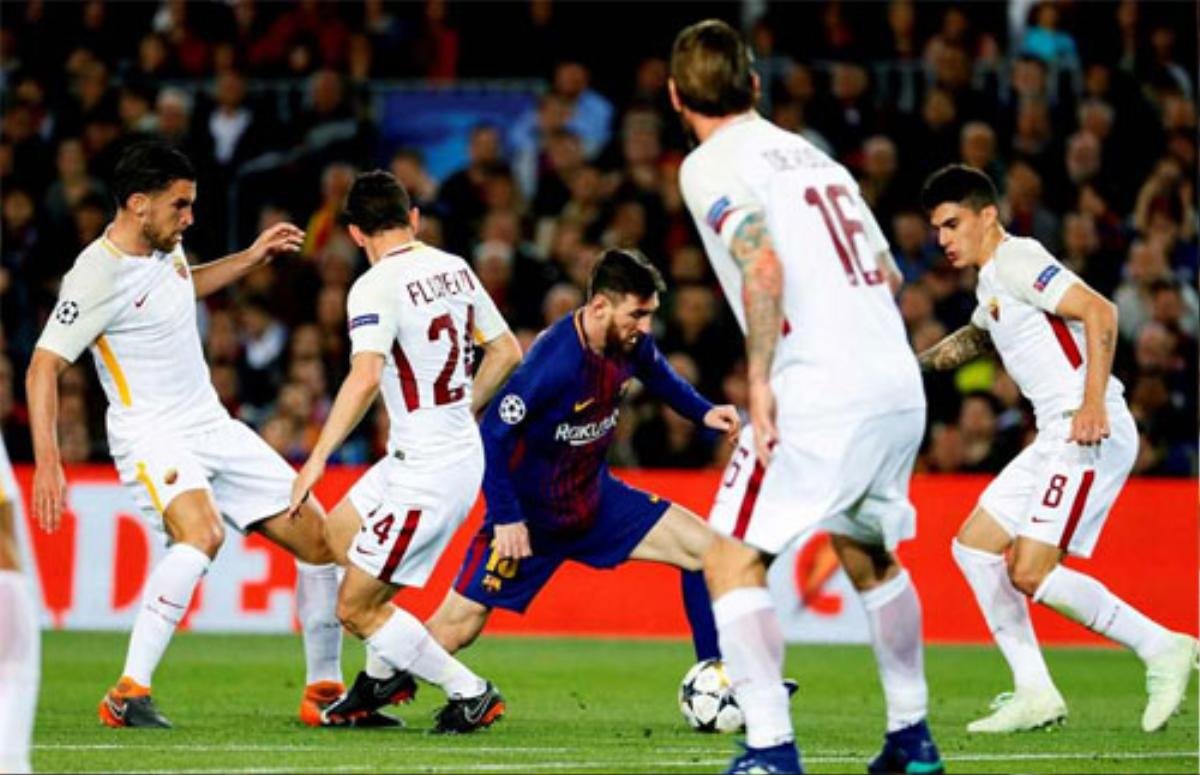 Đại thắng Roma, Barca đặt một chân vào bán kết Champions League Ảnh 1