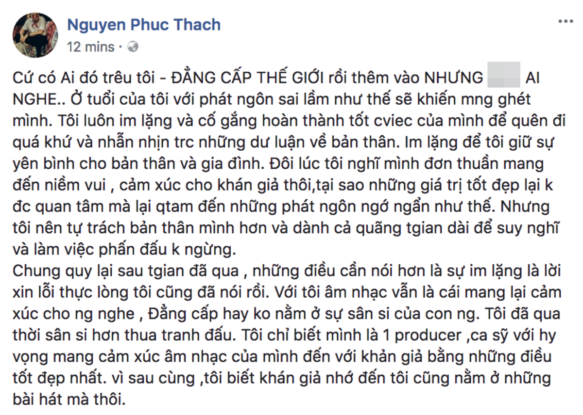 Only C lần đầu lên tiếng về phát ngôn 'nhà sản xuất đẳng cấp thế giới' Ảnh 1