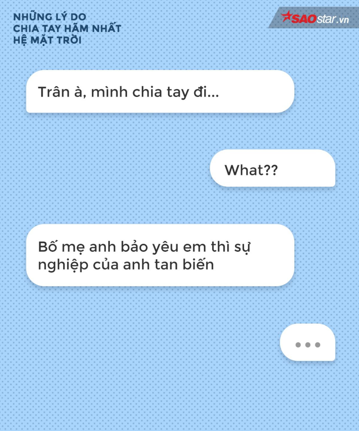 Những lý do chia tay 'bá đạo nhất hệ mặt trời' mà người ta có thể nghĩ ra được Ảnh 3