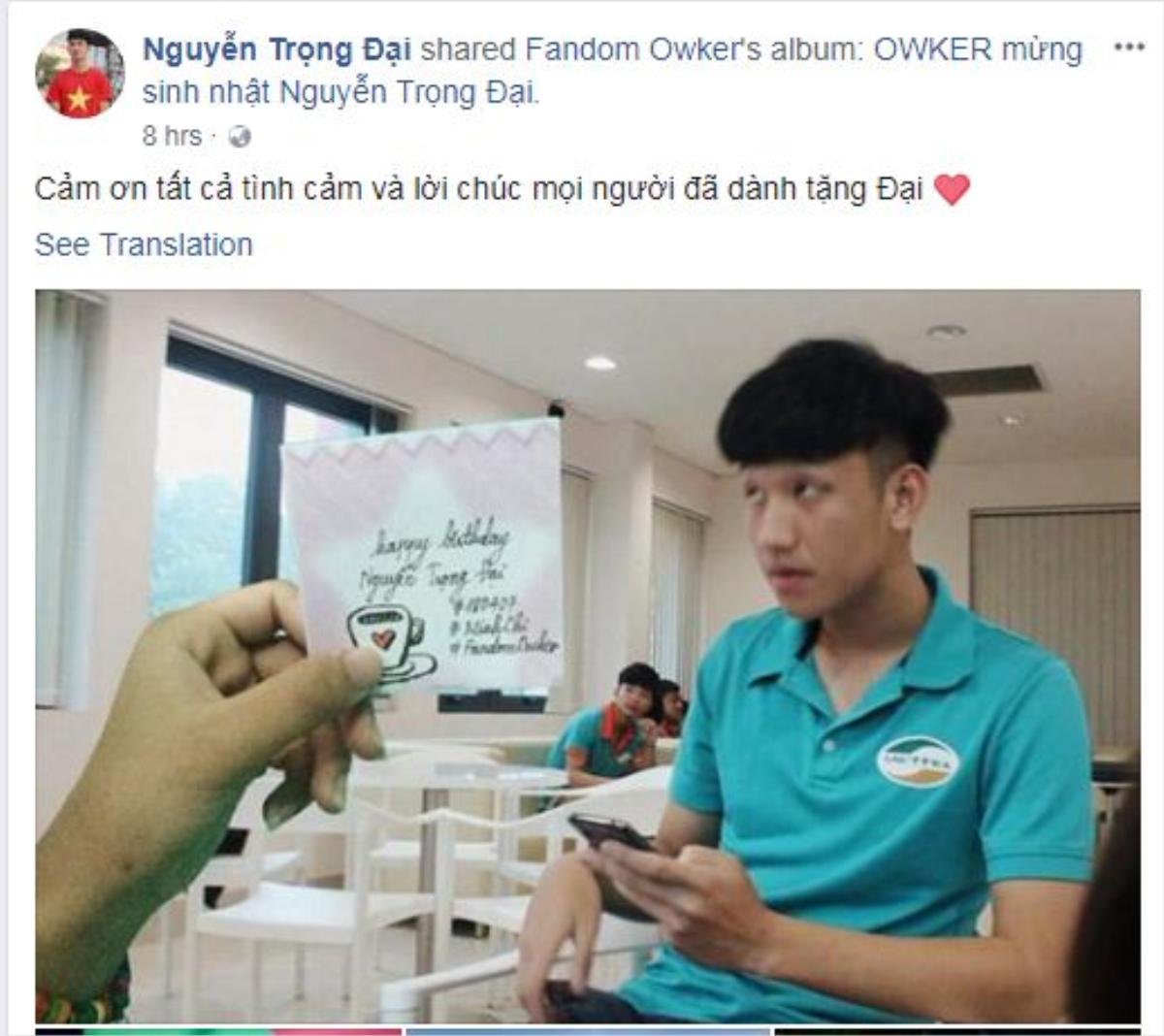 Sinh nhật Trọng Đại, fangirl cả nước xôn xao gửi lời chúc, mong anh 'Nắng' luôn tỏa sáng chói chang Ảnh 1