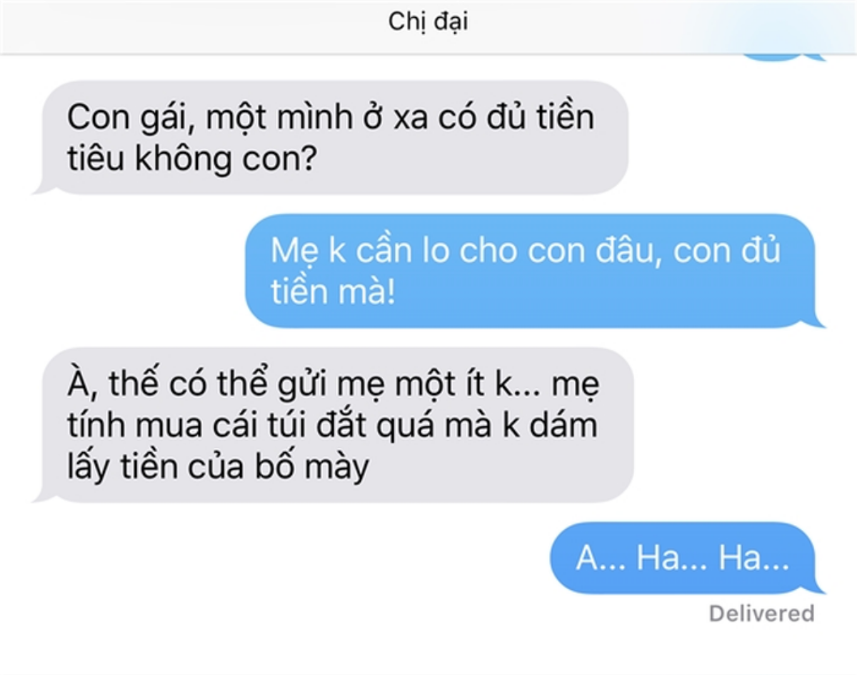 Loạt tin nhắn chứng minh chân lý trên đời này không ai 'lầy' và 'phũ' bằng các bậc phụ huynh Ảnh 9