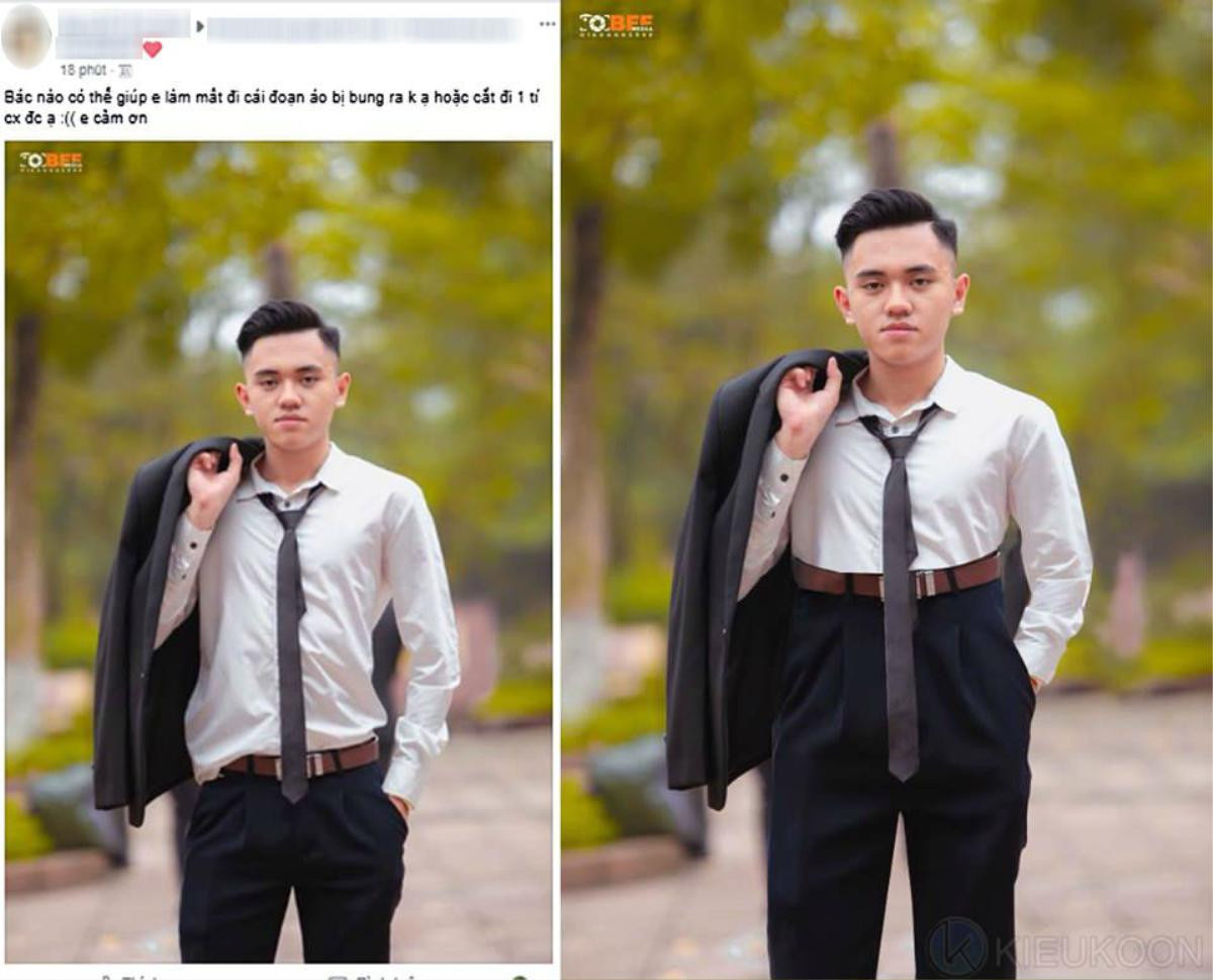 Đem ảnh kỷ yếu đi nhờ 'thánh photoshop' chỉnh sửa, nam sinh bị 'biến hình' troll đến không tưởng Ảnh 1