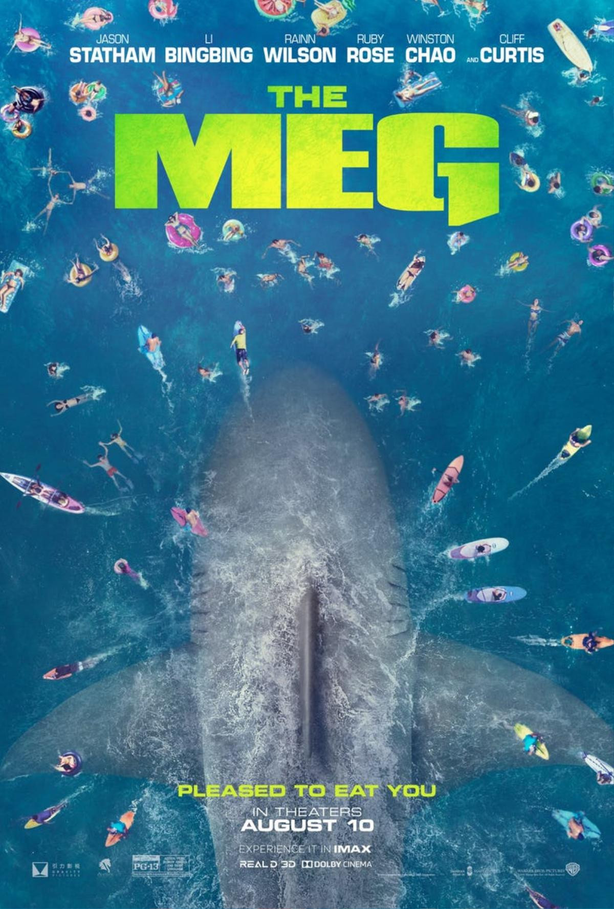 Jason Statham ra biển tiêu diệt cá mập khổng lồ Megalodon cùng Lý Băng Băng trong trailer 'The Meg' Ảnh 4