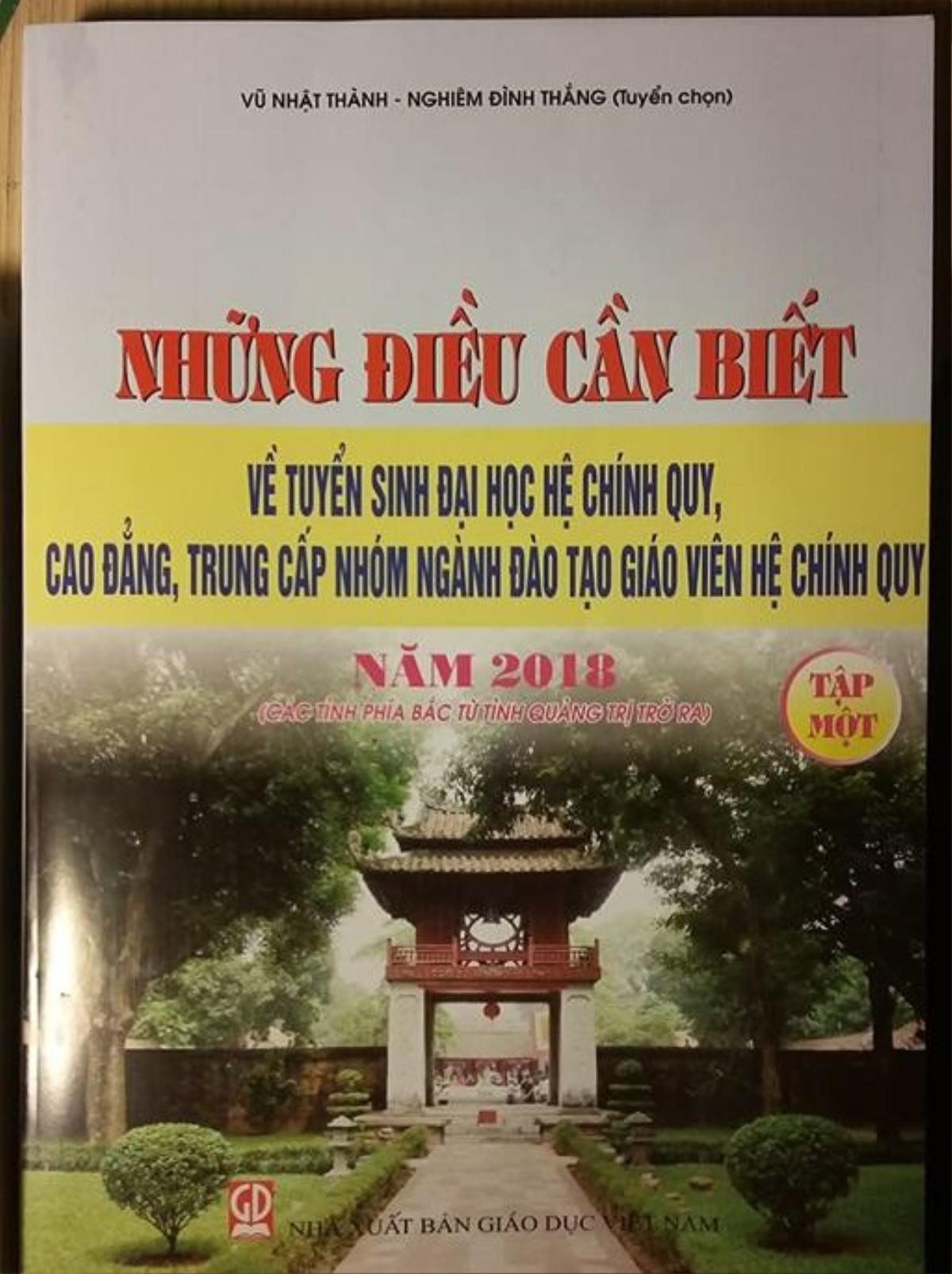 Cuốn 'Những điều cần biết về tuyển sinh ĐH-CĐ 2018 đăng thiếu thông tin 16 ngành đào tạo của Học viện Báo chí & Tuyên truyền Ảnh 1