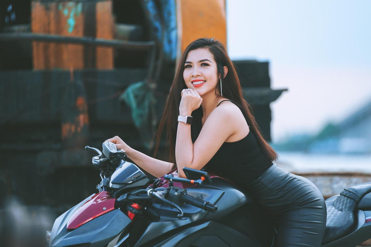 Ngắm dàn hot girl của Hội mô tô Cần Thơ sẽ 'uy hiếp' SLNA vào chiều nay Ảnh 5