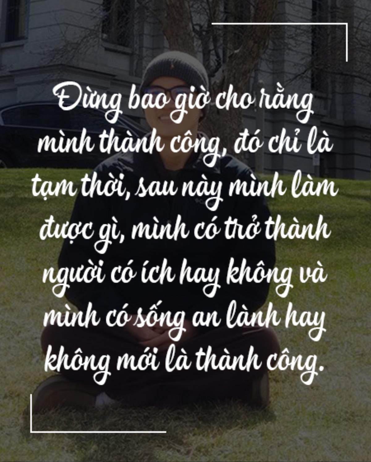 Sư thầy Thích Tâm Tiến: 'Harvard chỉ là tạm thời, giúp người trẻ tìm đường đi cho cuộc đời mới là sứ mệnh lớn nhất' Ảnh 6