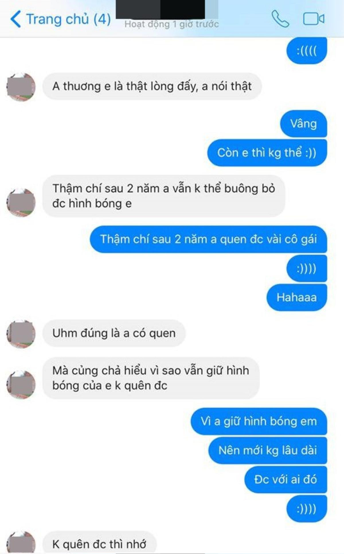 Bị người cũ 'đá' đã 2 năm có lẻ, bỗng một ngày đẹp trời cả dàn bạn trai cũ cùng nhắn tin xin quay lại Ảnh 4