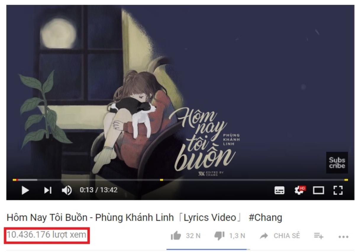 Sao Việt có buồn không khi những MV Lyrics này còn nhiều view hơn 'hàng chính thức' Ảnh 13