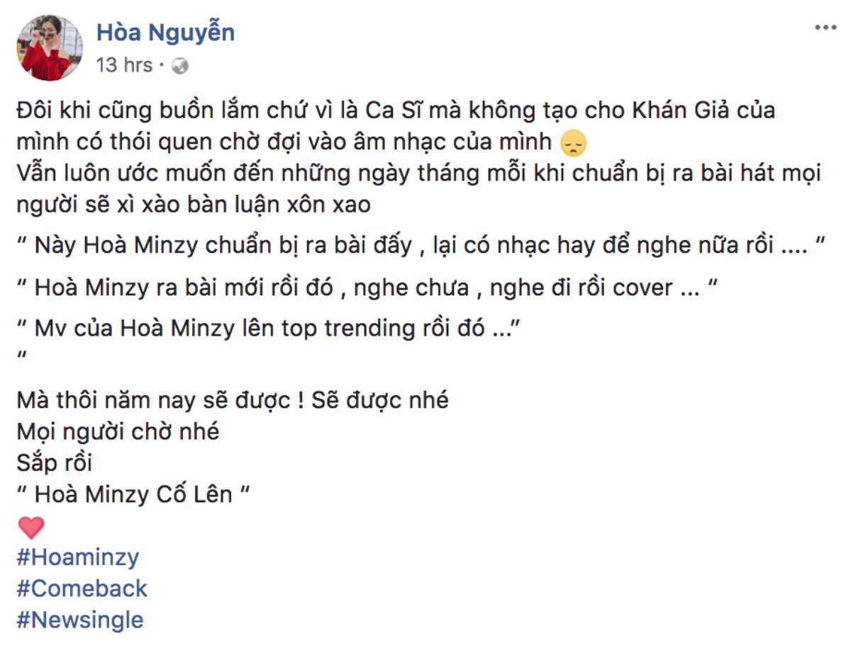 'Chuyện buồn dài tập' của Hoà Minzy: Luôn ước được mọi người bàn luận về âm nhạc mình Ảnh 1