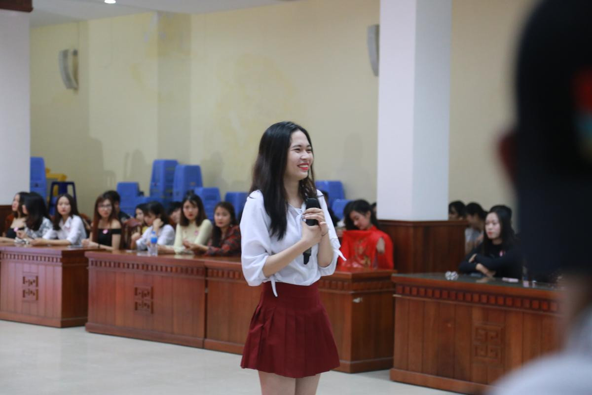 Đột nhập buổi casting Miss thanh lịch của Đại học Sài Gòn ngắm nhan sắc hút hồn của các nữ sinh Ảnh 3