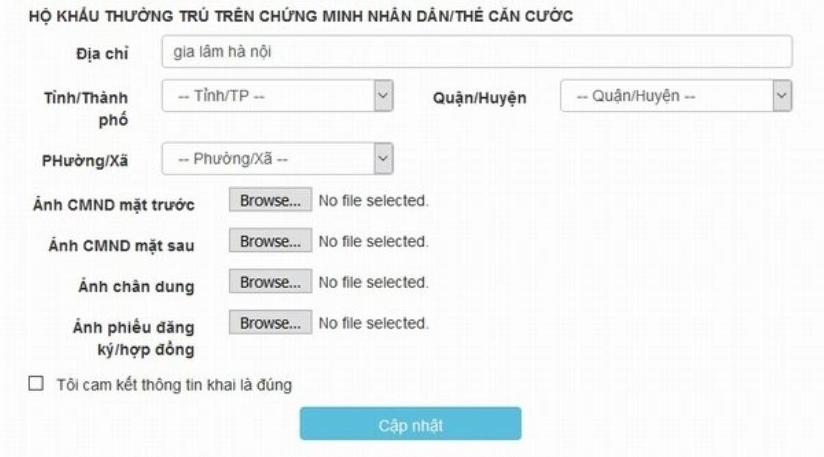 Các cách cập nhật thông tin thuê bao di động chỉ mất 5 phút, không cần đến cửa hàng Ảnh 5