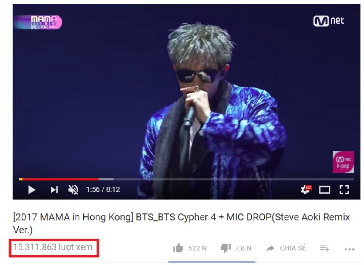 Vượt qua nhiều tên tuổi Châu Á, màn trình diễn của nhà Hoa Dâm Bụt đứng top 4 MAMA 2017 Ảnh 3