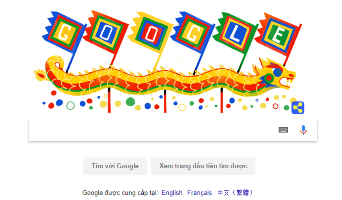 Google tung Doodle Giỗ Tổ Hùng Vương trên trang chủ khiến người dùng thích thú Ảnh 1