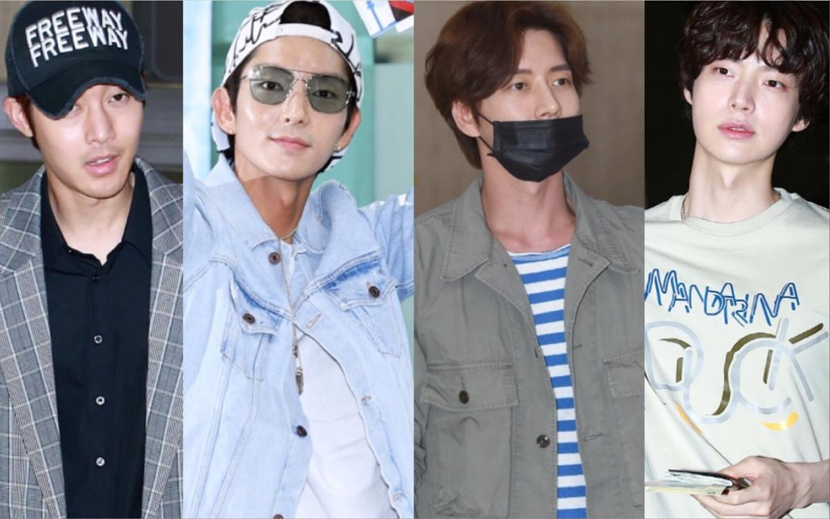 Kim Hyun Joong bị ‘ghẻ lạnh’ khi xuất hiện cùng Lee Jun Ki, Park Hae Jin và Ahn Jae Hyun Ảnh 1