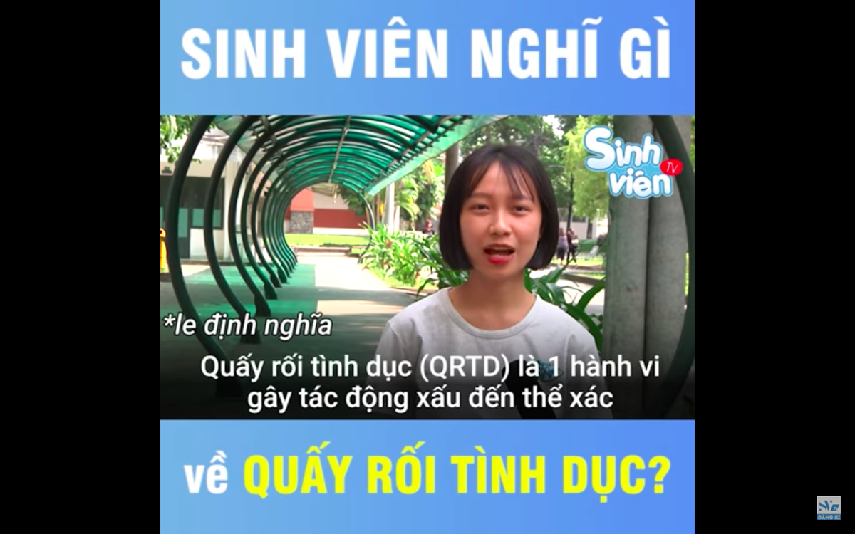 Là sinh viên bạn nghĩ gì khi bị quấy rối tình dục? Ảnh 1