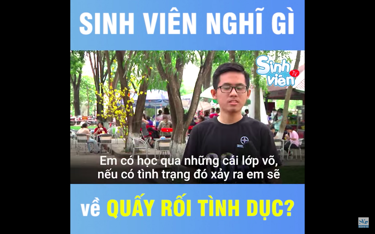 Là sinh viên bạn nghĩ gì khi bị quấy rối tình dục? Ảnh 7