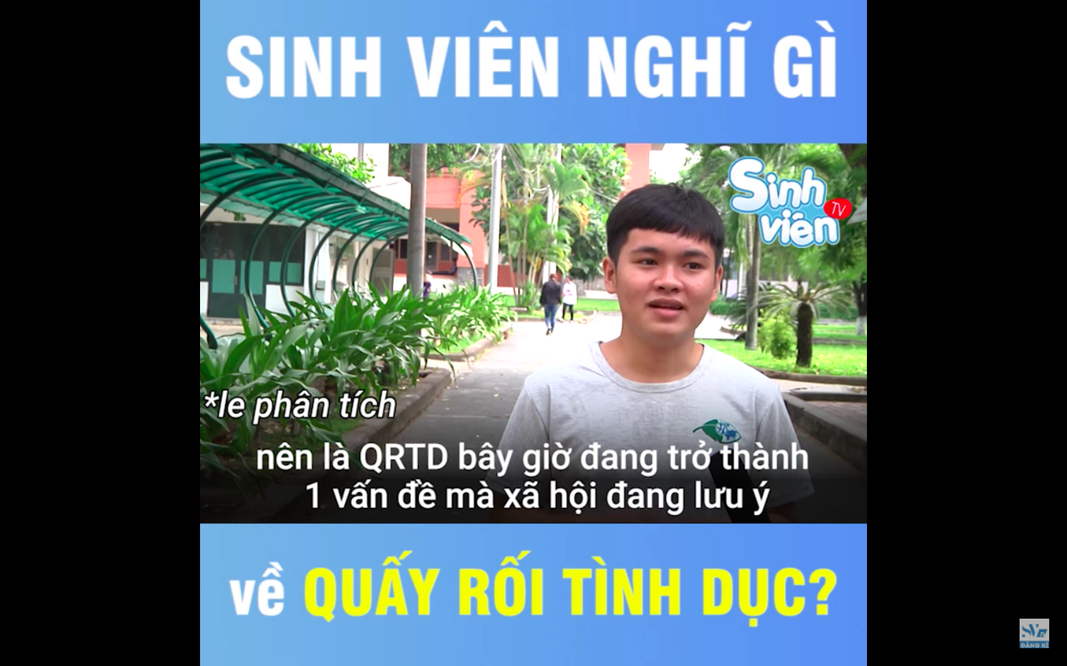 Là sinh viên bạn nghĩ gì khi bị quấy rối tình dục? Ảnh 2