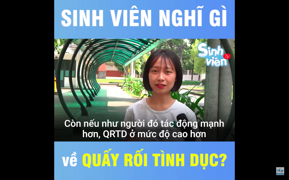 Là sinh viên bạn nghĩ gì khi bị quấy rối tình dục? Ảnh 4