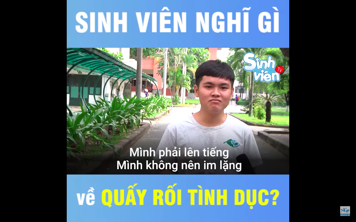 Là sinh viên bạn nghĩ gì khi bị quấy rối tình dục? Ảnh 5