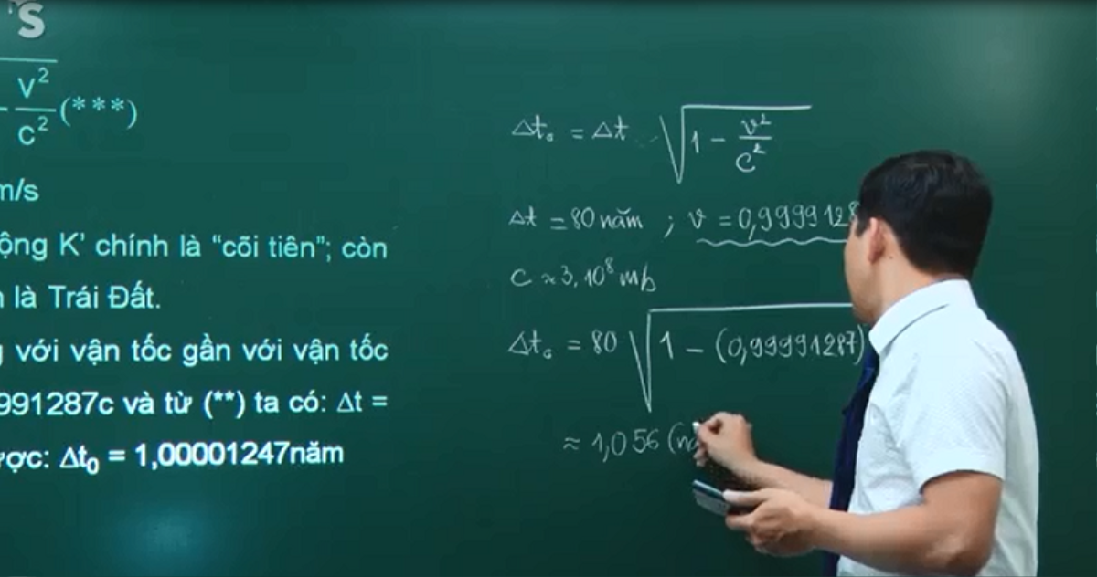 Dân mạng phát sốt khi thầy giáo giải thích điều 'vô lý' trong 'Từ Thức gặp tiên' dưới góc nhìn Vật lý Ảnh 2