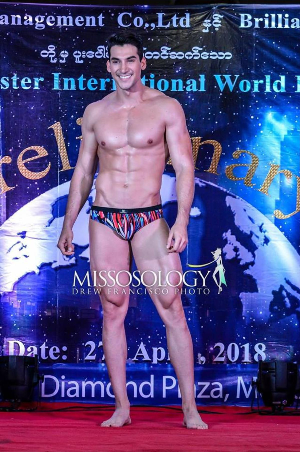 Minh Trung và dàn 'nam thần' 6 múi Mister International khoe thân hình chuẩn như 'tạc tượng' Ảnh 10