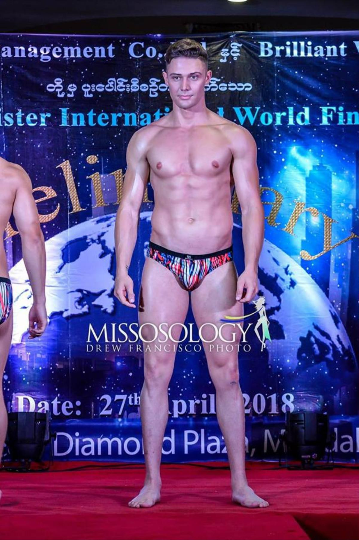 Minh Trung và dàn 'nam thần' 6 múi Mister International khoe thân hình chuẩn như 'tạc tượng' Ảnh 4