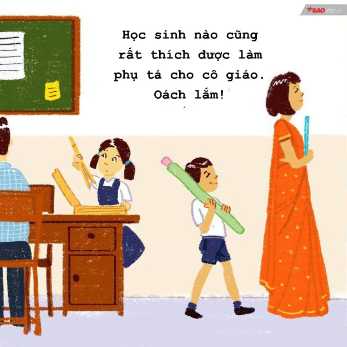 Cả thời thanh xuân bỗng ùa về khi xem bộ tranh dễ thương về thời học sinh này Ảnh 15