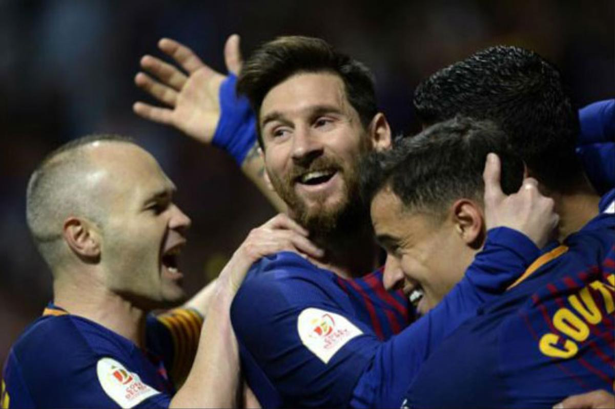 Lập hat-trick mãn nhãn, Messi giúp Barca giành chức vô địch đặc biệt Ảnh 1