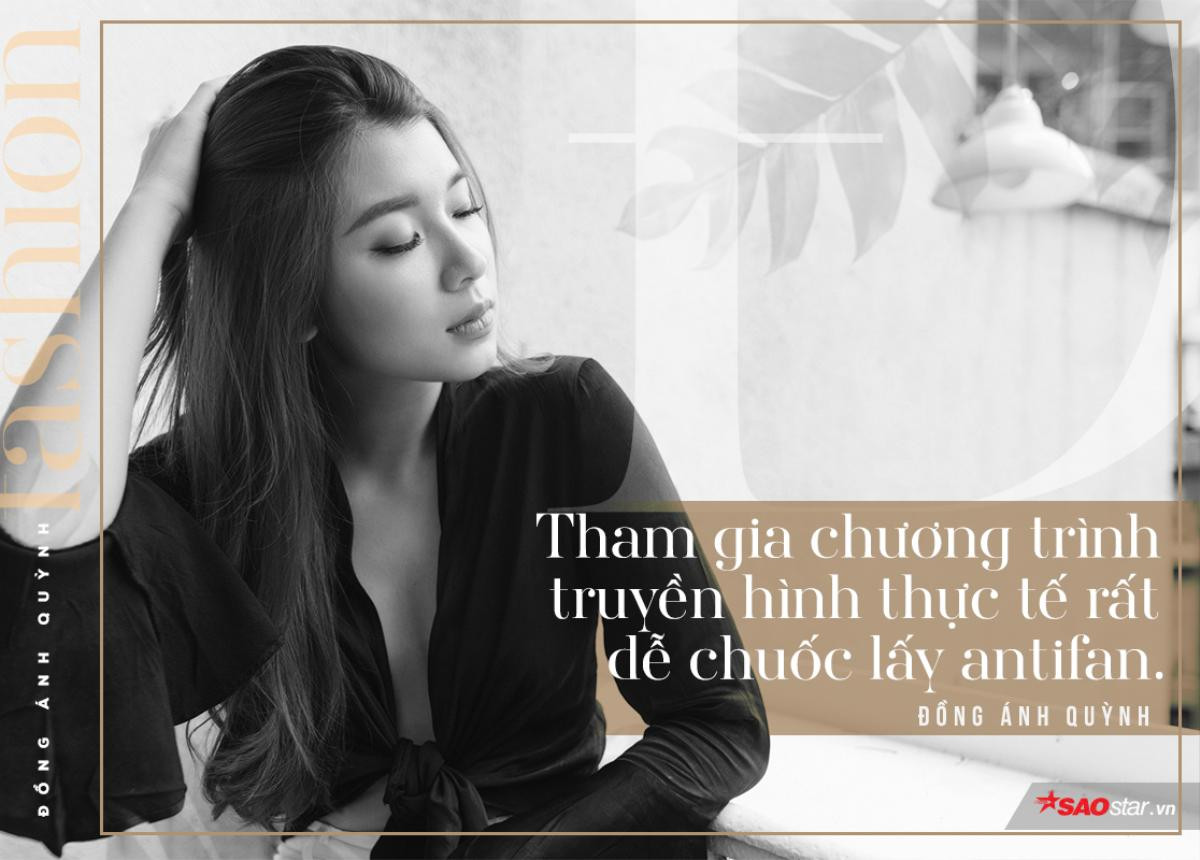 Đồng Ánh Quỳnh: 'Cuộc sống showbiz đã quá áp lực, tôi sẽ không tạo thêm áp lực cho mình' Ảnh 1