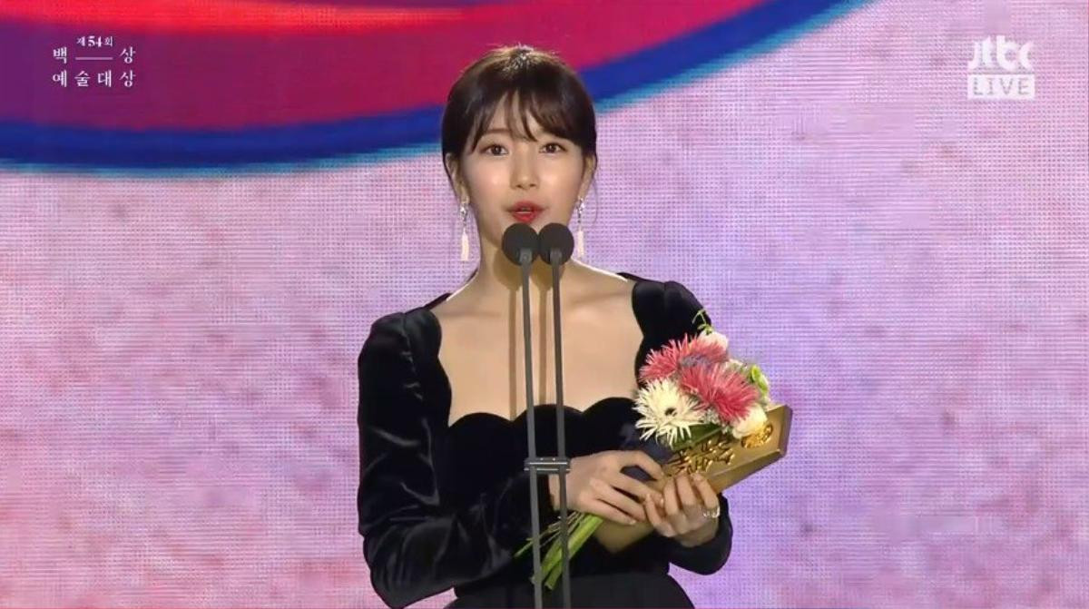 Baeksang 2018: Suzy - Jung Hae In 'ôm trọn' cúp, sao hạng A Son Ye Jin và Jung Woo Sung về tay không Ảnh 10