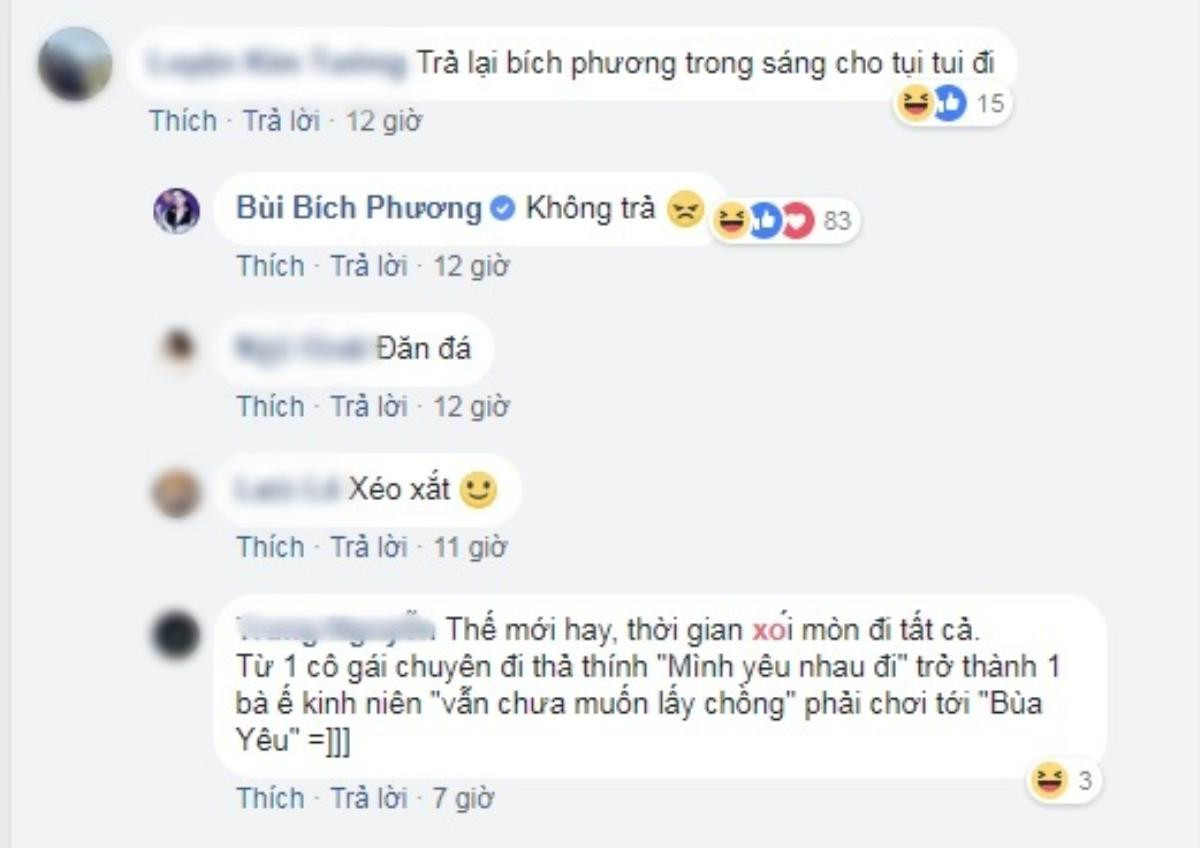 Fan nằng nặc đòi trả lại Bích Phương trong sáng và đây là cách cô ấy đáp lời Ảnh 2