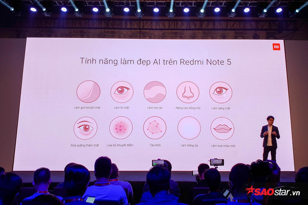 Xiaomi Redmi Note 5 ra mắt tại Việt Nam: camera kép có khả năng làm đẹp bằng AI, giá từ 4,799 triệu đồng Ảnh 6