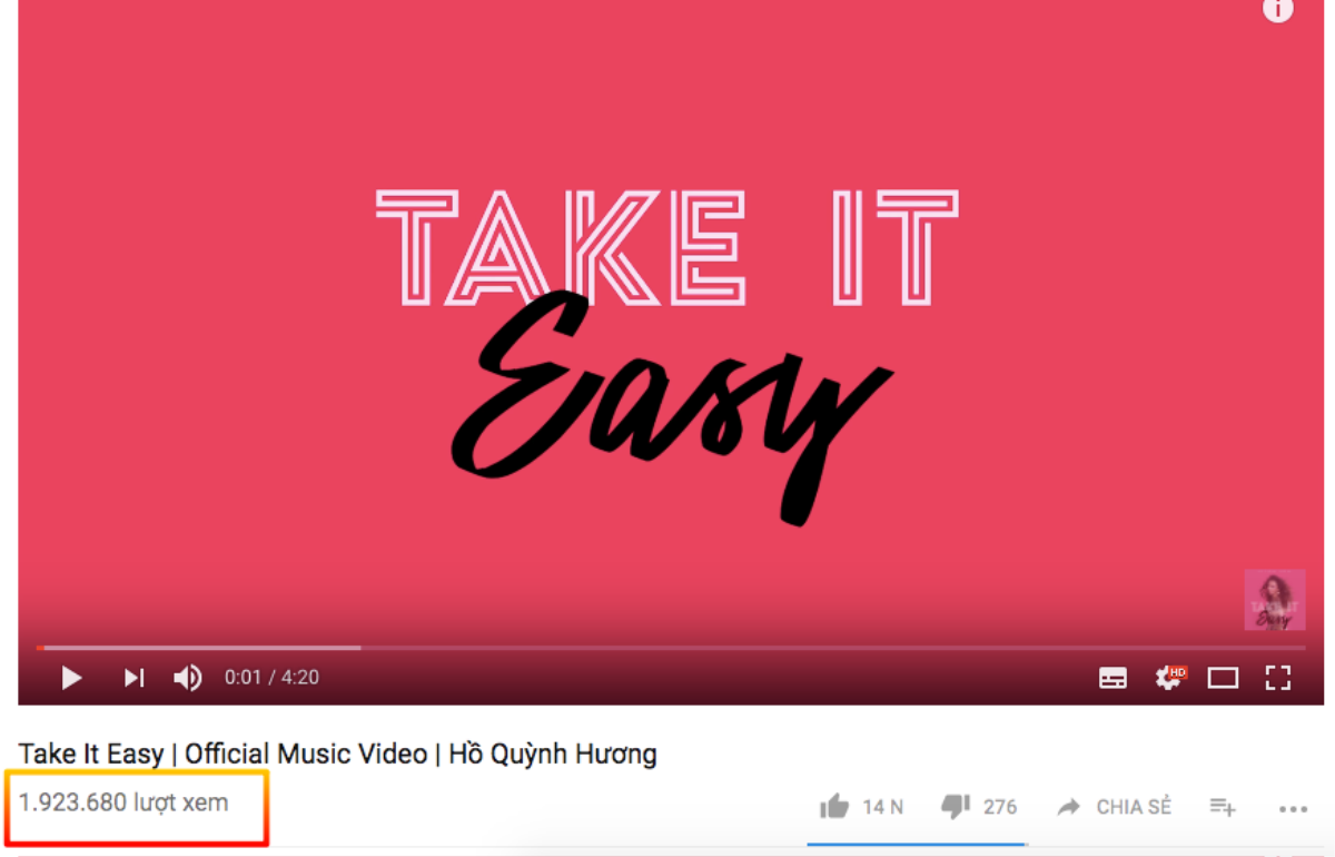 2 triệu views 1 ngày nhưng không lọt trending Youtube: netizen xôn xao MV Hồ Quỳnh Hương bị hack? Ảnh 3