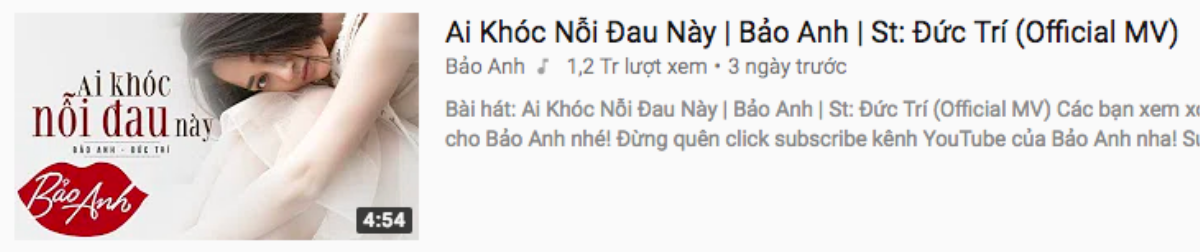 2 triệu views 1 ngày nhưng không lọt trending Youtube: netizen xôn xao MV Hồ Quỳnh Hương bị hack? Ảnh 5