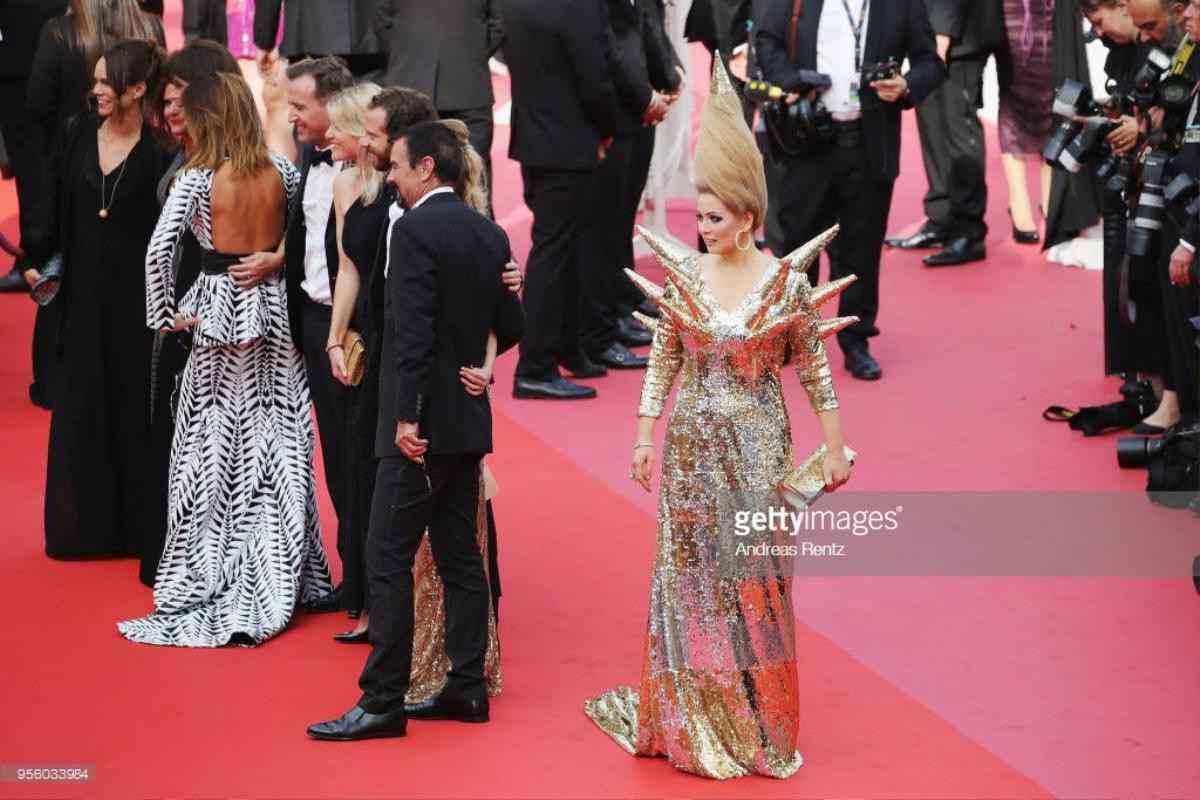 Phạm Băng Băng xinh như công chúa, Lý Nhã Kỳ và Chompoo Araya rực rỡ tại thảm đỏ LHP Cannes 2018 Ảnh 21